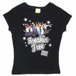 Disney's High School Musical Girl's Breakin' Free Short Sleeve T Shirt - White - Extra Small