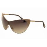 Tom Ford Women's Vanda TF364 TF/364 Fashion Cat Eye Shield Sunglasses - Pink - Lens 00 Bridge 00 Temple 120mm