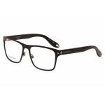 Givenchy Eyeglasses GV 0011 GV/0011 Full Rim Optical Frame - Matte Black/Silver   10G - Lens 55 Bridge 17 Temple 145mm