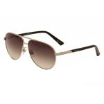 Swarovski Women's Elis SW78 SW/78 Pilot Sunglasses - Silver - Lens 59 Bridge 12 Temple 135mm