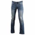 Buffalo By David Bitton Men's Evan X Super Stretch Slim Button Fly Jeans - Blue; Heavy Sanded And Rifted - 32x32