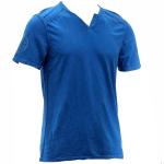 Buffalo By David Bitton Men's Narwayned Cotton 2 Button Henley T Shirt - Blue - XX Large