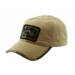 Kurtz Men's Patch Adjustable Cap Cotton Baseball Hat (One Size Fits Most) - Brown - One Size