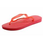 Havaianas Women's Top Logo Metallic Fashion Flip Flops Sandals Shoes - Pink - 5/6