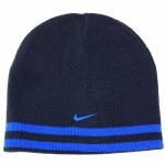 Nike Boy's Knit Reversible Winter Beanie Hat - Obsidian - 4/7