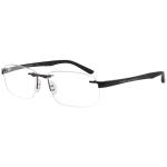 Porsche Design Men's Eyeglasses P'8214 P8214 S1 Rimless Optical Frame - Black - Lens 56 Bridge 17 Temple 140mm
