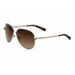 Valentino Women's 117S 117/S Pilot Sunglasses - Silver/Gradient Purple   045 - Lens 61 Bridge 12 Temple 130mm