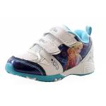 Disney Frozen Toddler Girls White/Blue Fashion Light Up Sneakers Shoes - White - 11   Little Kid