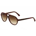 Velvet Eyewear Women's Ava V015 V/015 Retro Pilot Sunglasses - Red - Lens 56 Bridge 15 Temple 135mm