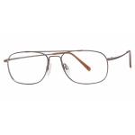 Aristar by Charmant Men's Eyeglasses AR6021 AR/6021 Full Rim Optical Frame - Light Brown   073 - Lens 55 Bridge 16 Temple 145mm