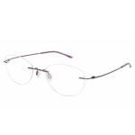Charmant Eyeglasses TI8600 TI/8600 Titanium Rimless Chassis Optical Frame - Red - Lens 00 Bridge 19 Temple 140mm