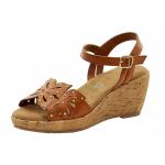 BareTraps Girl's Bloom Fashion Wedge Sandals Shoes - Brown - 1 M US Little Kid