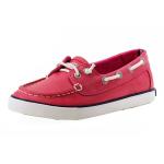 Nautica Girl's Bujama Missy Fashion Slip On Boat Shoes - Pink - 1   Little Kid