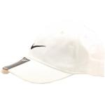 Nike Toddler Solid Swoosh Cotton Baseball Cap Sz: 2/4T - White - 2/4T