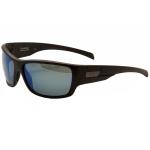 Smith Optics Frontman Fashion Sunglasses - Matte Black/Grey/Blue Polarized Mirror - Lens 61 Bridge 17 Temple 125mm
