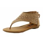 Mia Girl's Amari Chopout Fashion Sandals Shoes - Brown - 13   Little Kid