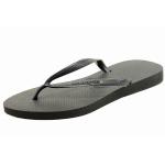 Havaianas Women's Slim Fashion Flip Flops Sandals Shoes - Black - 5 B(M) US/6 B(M) US