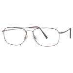 Aristar by Charmant Men's Eyeglasses AR6021 AR/6021 Full Rim Optical Frame - Grey - Lens 57 Bridge 16 Temple 145mm