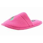 Polo Ralph Lauren Girl's Fleece Lodge Slide Fashion Slipper Shoes - Pink - 13   Little Kid