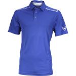Callaway Men's Solid Blocked Polo Short Sleeve Shirt - Deep Ultra Marine - Classic Fit