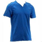 Buffalo By David Bitton Men's Narwayned Cotton 2 Button Henley T Shirt - Blue - Medium