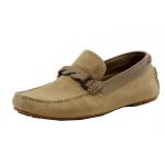 Hugo Boss Men's Relam Fashion Suede Moccasin Loafers Shoes - Beige - 12