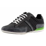 Hugo Boss Men's Spacit Graphic Sneakers Shoes - Charcoal   010 - 13