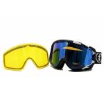 Electric EGB2 EG1013 Snow Goggles - V. Co Lab/Bronze Blue Chrome - One Size