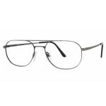 Aristar by Charmant Men's Eyeglasses AR6714 AR/6714 Full Rim Optical Frame - Grey - Lens 54 Bridge 17 Temple 140mm