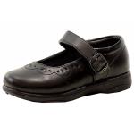 Petalia Girl's Sheila Fashion Mary Jane Dress Shoes - Black - 3   Little Kid