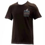 Buffalo By David Bitton Men's Nicheck Cotton Short Sleeve T Shirt - Brown - Large