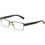 Armani Exchange Men's Eyeglasses AX1017 AX/1017 Full Rim Optical Frame - Brown - Lens 54 Bridge 17 Temple 140mm