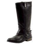 Jessica Simpson Girl's Kingsley Fashion Boots Shoes - Black - 1   Little Kid