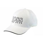 Hugo Boss Men's Cap US Strapback Baseball Cap Hat (One Size Fits Most) - White