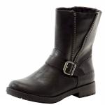 Nine West Girl's Melba Fashion Ankle Boots Shoes - Black - 2   Little Kid