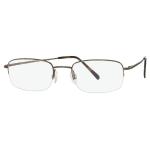 Aristar By Charmant Men's Eyeglasses AR6752 AR/6752 Half Rim Optical Frame - Tortoise   532 - Lens 50 Bridge 18 Temple 140mm