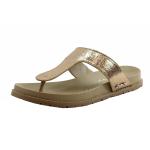 Donna Karan DKNY Women's Shawna Fashion Flip Flops Sandals Shoes - Gold - 8