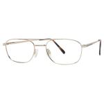 Aristar By Charmant Men's Eyeglasses AR6727 AR/6727 Full Rim Optical Frame - Gold - Lens 52 Bridge 18 Temple 140mm