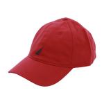 Nautica Anchor J Class Adjustable Cotton Cap Baseball Hat (One Size Fits Most) - Red - One Size