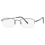 Aristar By Charmant Men's Eyeglasses AR6752 AR/6752 Half Rim Optical Frame - Green - Lens 50 Bridge 18 Temple 140mm