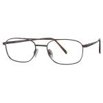 Aristar By Charmant Men's Eyeglasses AR6727 AR/6727 Full Rim Optical Frame - Brown - Lens 52 Bridge 18 Temple 140mm