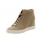 Donna Karan DKNY Women's Cindy Fashion Wedge Sneakers Shoes - Brown - 10