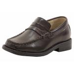 Easy Strider Boy's The Penny Classic School Uniform Loafers Shoes - Brown - 11 M US Little Kid