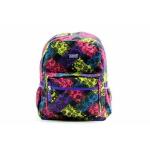 Levi's Girl's 4A6571 Multiplex Backpack Bag - Floral Check