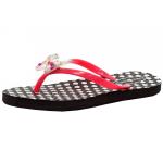 Lindsay Phillips Girl's Madeline SwitchFlops Fashion Flip Flops Sandals Shoes - Black - 12 M US Little Kid