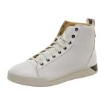 Diesel Men's Diamond High Top Sneakers Shoes - White - 9.5 D(M) US