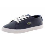 Lacoste Boy's Marcel Lace Up Fashion Sneakers Shoes - Blue - 12   Little Kid