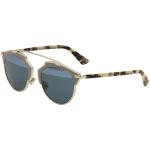 Christian Dior Women's Dior So Real/l DiorSoReal/l Fashion Leather Sunglasses - Silver - Lens 48 Bridge 22 Temple 140mm