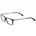 John Varvatos V336 Eyeglasses V 336 Full Rim Optical Frame - Black - Lens 55 Bridge 18 Temple 140mm