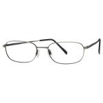 Aristar By Charmant Men's Eyeglasses AR6750 AR/6750 Full Rim Optical Frame - Antique Grey   554 - Lens 52 Bridge 18 Temple 140mm
